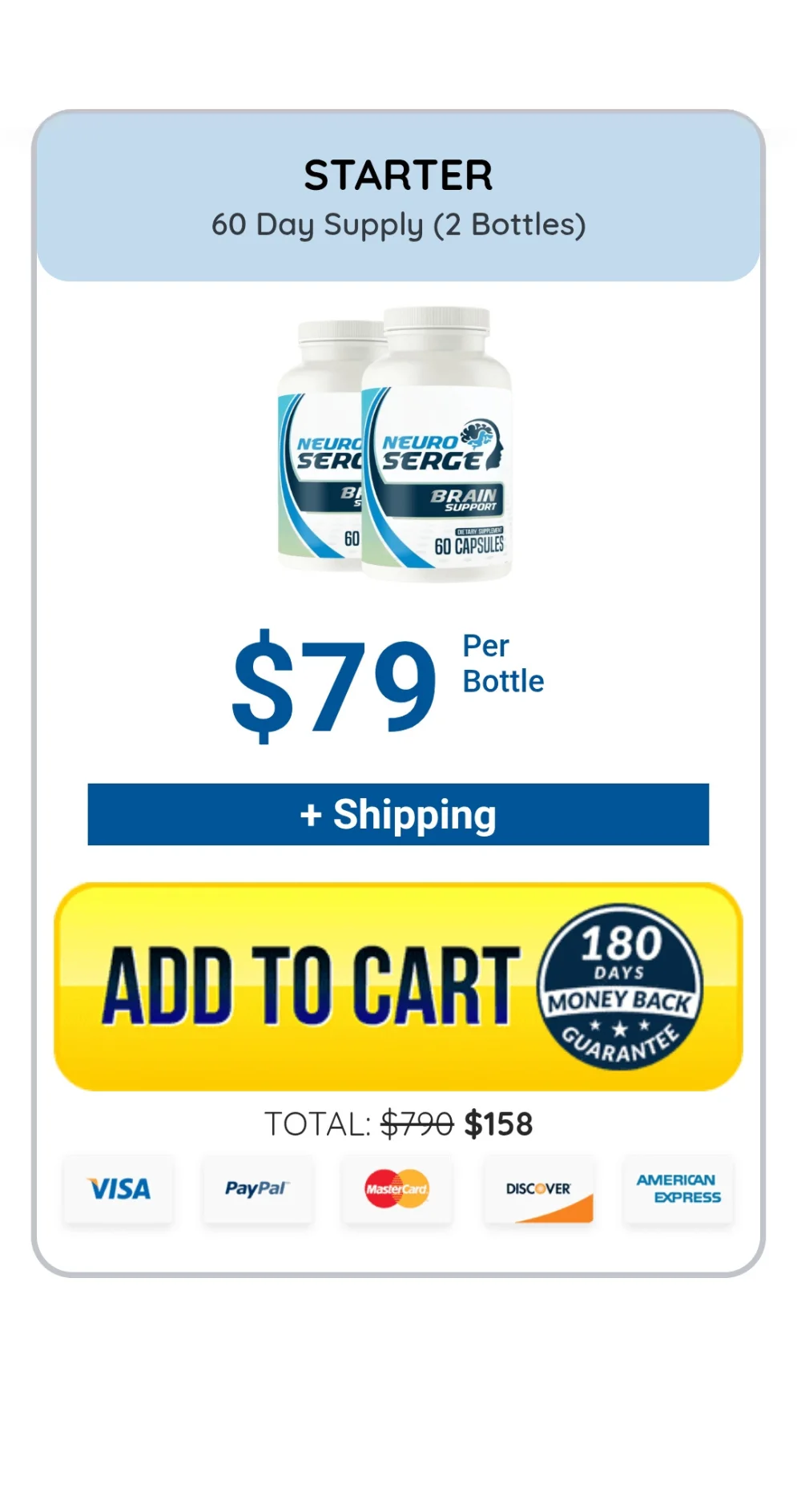 Mind Boost™ 2 bottles pricing